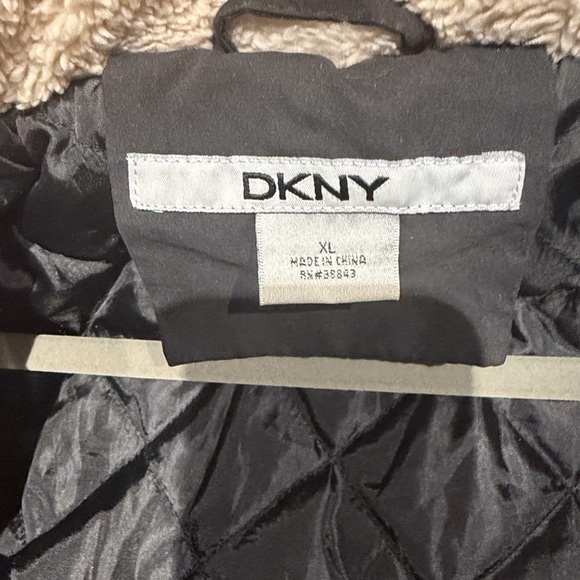 DKNY Quilted Black Jacket - Picture 8 of 8